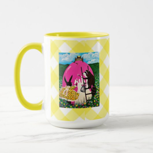 Peinture de l'OEUF géant Mug (Gauche)