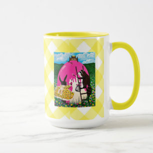 Peinture de l'OEUF géant Mug