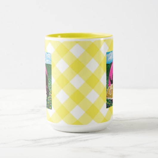 Peinture de l'OEUF géant Mug (Centre)