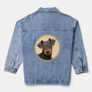 Peinture de Manchester Terrier Art Animalier Origi