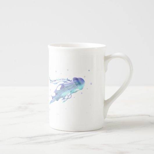 Peinture de méduse avec citation de la Mug (Droite)