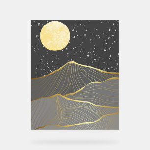 Peinture de montagne Premium