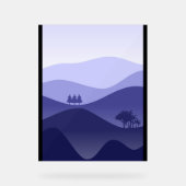 Peinture de montagne Premium (Recto)