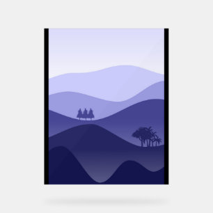 Peinture de montagne Premium