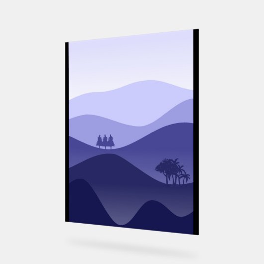 Peinture de montagne Premium (Angle)