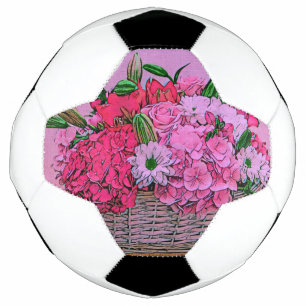 Peinture de panier à fleurs