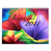 Peinture de papillon de 2011 calendriers (Protection)