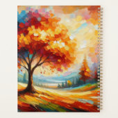 Peinture de paysage avec des couleurs vives (Dos)
