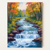 Peinture de paysage de nature de cascade (Dos)