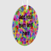 Peinture de peinture arc-en-ciel de couleur vive A (devant)