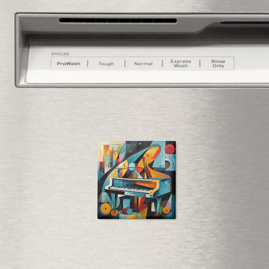 Peinture de piano moderne Magnet (In Situ (Lave-vaisselle))