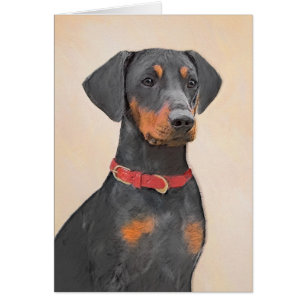 Peinture de Pinscher Allemand Art Animal Original