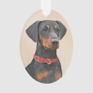 Peinture de Pinscher Allemand Art Animal Original