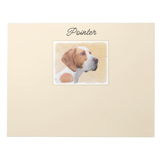 Peinture de pointeur - Bloc-notes original pour ch (Devant)