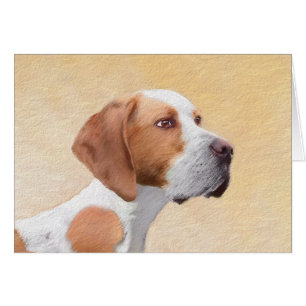 Peinture de pointeur - jolie art original de chien