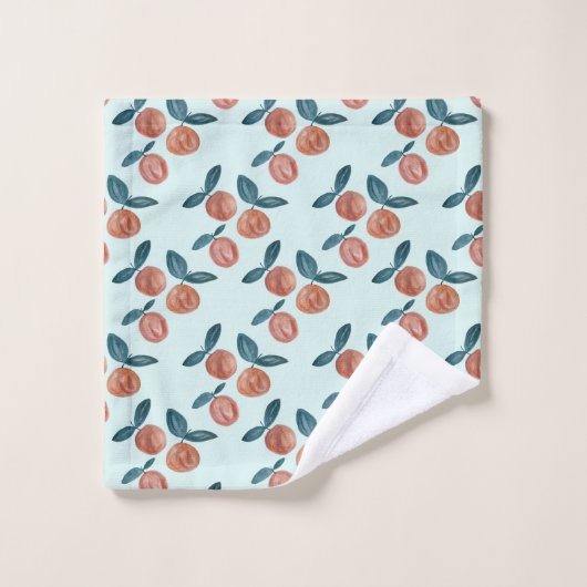 Peinture de poire Fruit Mint Serviette de bain (Gant de toilette)
