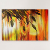Peinture de puzzle du lac Sunset (Horizontal)