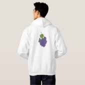 Peinture de raisins violets et de T-shirts (Dos entier)