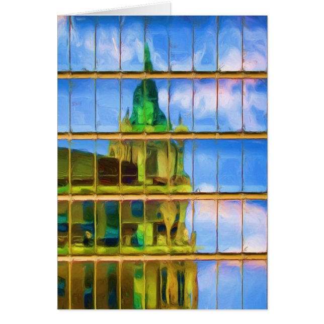 Peinture de réflexions de NYC (Devant)