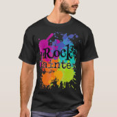 Peinture de roche splatter T-shirt Peintres de roc (Devant)