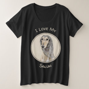 Peinture de Saluki (Faune) - Cute Original Chien A