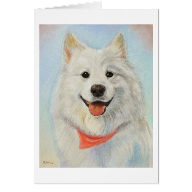 Peinture de Samoyed (Devant)