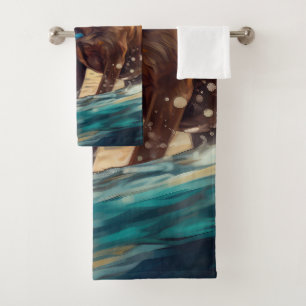 Peinture de surf de la plage Boxer
