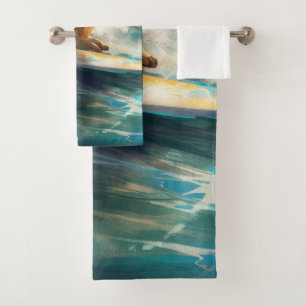 Peinture de surf de plage de Lappish finnois