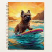 Peinture de Surf sur Plage de Terrier Cairn (Devant)