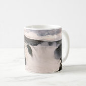 Peinture de tasse de cascade de Sigalda (Devant droit)