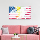 Peinture de tennis sur toile (Insitu(Salon))