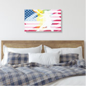 Peinture de tennis sur toile (Insitu(Chambre))