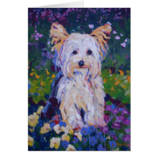 Peinture de Terrier