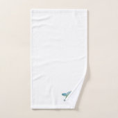 Peinture de tortue Aquarelle Serviette (Serviette à main)