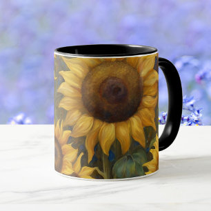 Peinture de tournesol Café-cadeau été Mug
