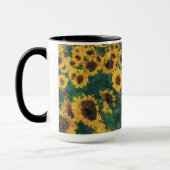 Peinture de tournesol - Mug (Gauche)