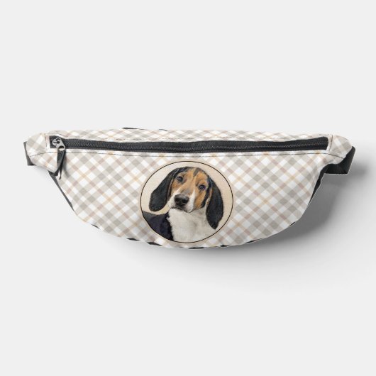 Peinture de Treeing Walker Coonhound, Art Original (Poser)