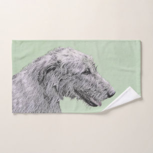 Peinture de Wolfhound irlandais - Joli art origina