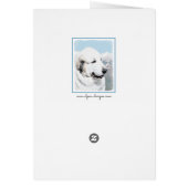 Peinture des Pyrénées - Art original du chien (Dos)