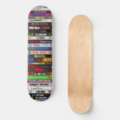 Peinture des rubans VHS classiques de skateboard (Recto)