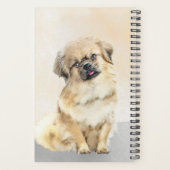 Peinture d'espagne tibétaine - jolie art original  (Dos)