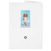 Peinture d'espagnol Welsh Springer - Art original (Dos)