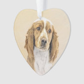 Peinture d'espagnol Welsh Springer - Art original (devant)