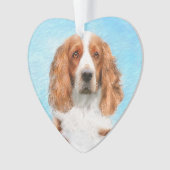 Peinture d'espagnol Welsh Springer - Art original (devant)
