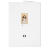 Peinture d'espagnol Welsh Springer - Art original (Dos)