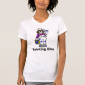 Peinture Diva T-shirt femme (Devant)