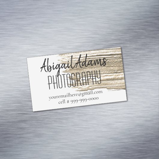 Peinture dorée moderne Aimant Customisé minimal (In Situ)