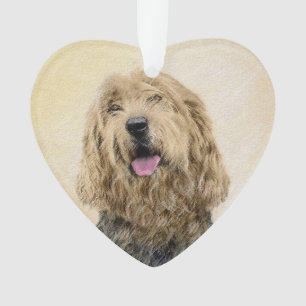 Peinture d'Otterhound - Joli art original de chien