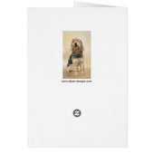 Peinture d'Otterhound - Joli art original de chien (Dos)
