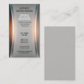 Peinture du corps automatique | Carte de visite mo (Devant / Derrière)